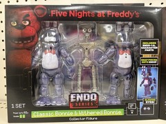 Five Nights At Freddys Jazwares Bonnie and Freddy Endo Series Action Figure FNAF