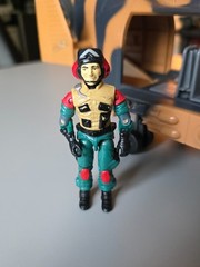Vintage GI Joe Tomahawk Helicopter with Lift Ticket 1986 Hasbro