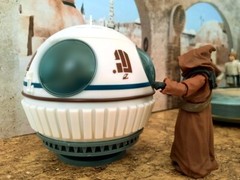 Mos Eisely Spaceport Speeders Custom Backdrop Tatooine Star Wars Hasbro Kenner