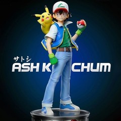18cm 8cm Ash Ketchum Figure Misty Figrues Brock Figurine Pvc Gk Statue Anime