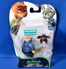 New – CLAWHAUSER & BAT EYEWITNESS – Zootopia 3″ FIGURE 2-Pack POSEABLE Toy