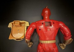 1996 Talking Turbo Man Tiger Electronics Jingle All The Way 13.5″ Action Figure