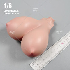 1/6 Female Breast Cover Big Huge Replacement Model For 12”PH TBL Figure Body