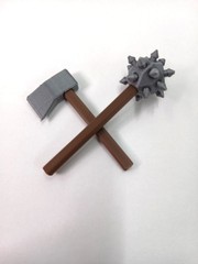 Accessories Set for Dummy 13 | 3D Printed Action Figure Addon Weapons & Tools