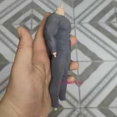 1/12 Scale Male Jumpsuit Bodysuit Clothes Model for 6” MUFF TOYS ADAM Figure