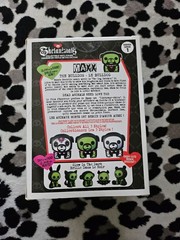 Skelanimals Glow In The Dark Maxx Bulldog Collectible Vinyl Figure New In Box