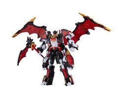 Metal Cardbot W BLOODWING Transforming Robot Car BAT Action Figure Kids Toy