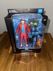 DC Multiverse McFarlane Toys The Joker Batman #57 Platinum Figure New