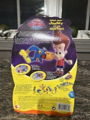 Mega Grip Jimmy Neutron Boy Genius Mattel Action Figure Toy Nickelodeon 2001