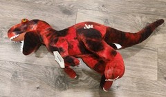 Jurassic Park World 20″ Plush T. Rex Dinausour Red NEW WITH TAGS
