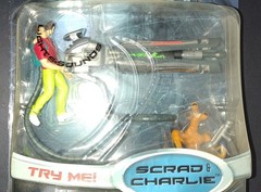 Hasbro 2002 Men In Black II ” SCRAD & CHARLIE ” MIP & NOS