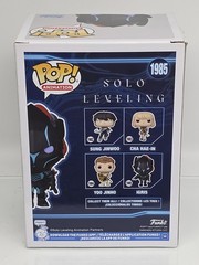 Funko Pop Solo Leveling Igris #1985 Animation Vinyl Damaged Box w/Protector
