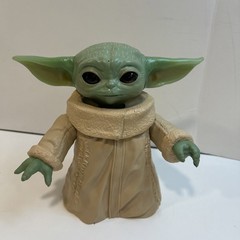 Baby Yoda Grogu Mandalorian Star Wars Toy Action Figure Hasbro 7” Posable Figure