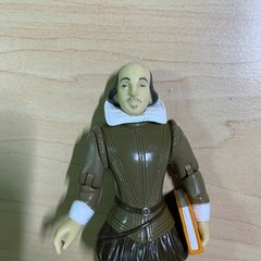 Edgar Allan Poe Shakespeare Einstein Action Figure 2004 Accoutrements 5.25” New
