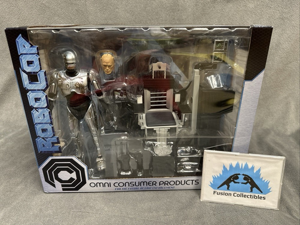 NECA Ultimate Battle Damaged Robocop with Chair 7-Inch Action Figure SEALED