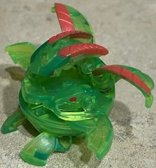Bakugan Battle Brawlers Percival Neon Green Translucent Ventus 580G