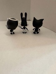 Bendy and the Ink Machine Figures Lot of 4 Phatmojo Alice Boris Inky 2.5”