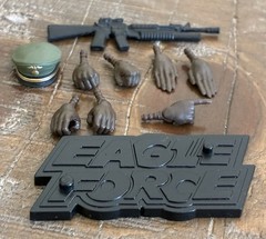 Fresh Monkey Fiction Eagle Force Accessories Kit 10 Pcs Brand New