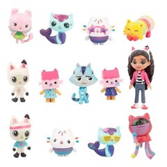 13pcs Set Cartoon Action Figure Toys Cute Doll Collection for Kids