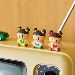 Kakao Friends Choonsik Naughty Mini Figure 3pcs Set – Retro TV Edition