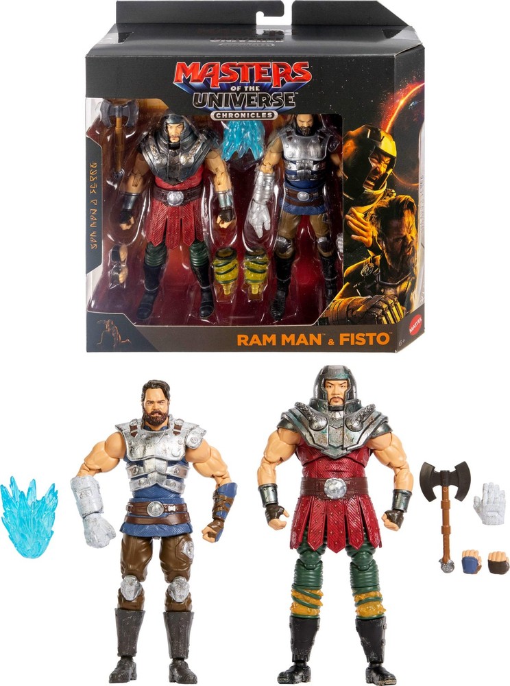 Masters of the Universe Chronicles 2 Ram Man & Fisto 6.5 Inch 2026 Movie