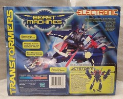 2000 Transformers Beast Machines – Evil Vehicon Jetstorm – Electronic Ultra Jet