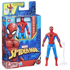 Action Figure Classic Spider-Man 4-Inch With Accessory For Kids Ages 4 and Up