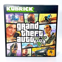 Medicom Toy Kubrick Grand Theft Auto V GTA 5 Figures Box Set Rockstar Games New