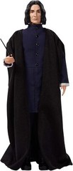 Harry Potter Collectible Severus Snape Doll 12-inch Wearing Black Coat Jacket an
