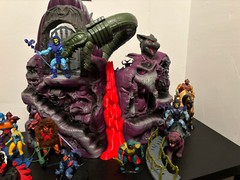 Masters of the Universe Snake Mountain Origins Light up Lava Fall MOTU