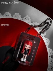 2026 Authentic Miniso X Jennie Figure Hang Card Gift Cute