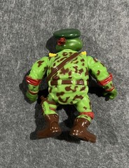 Vintage 1991 TMNT Raph the Green Beret 100% COMPLETE! Military Mutants Turtles