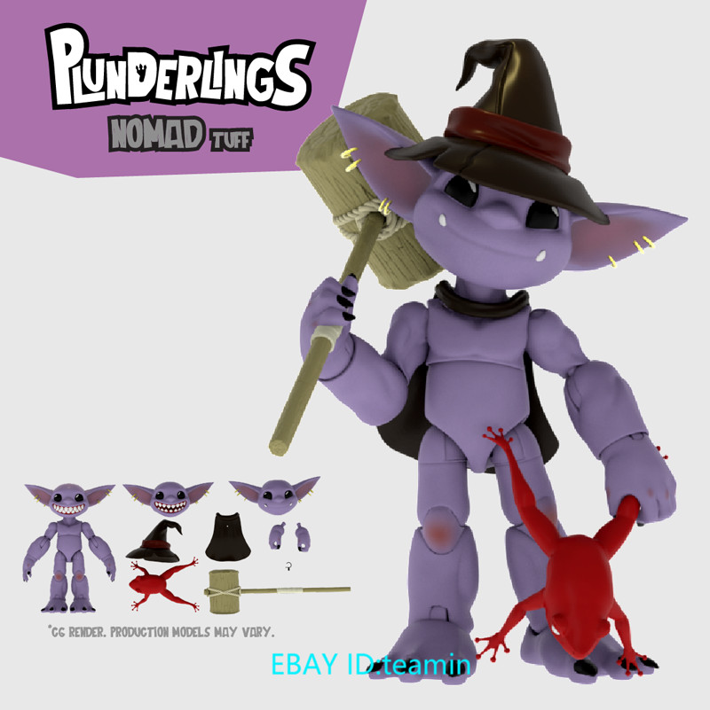 Lone Coconut Plunderlings Goblin Nomad Tuff 1/12 Action Figure Toys In Stock