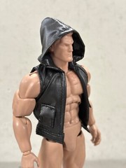 PB-SSH: 1/12 Sleeveless Hoodie Vest for 6″ muscular action figure body