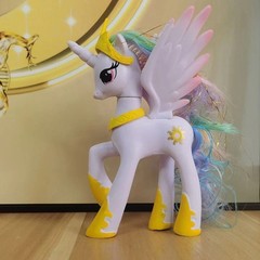 14cm My Little Pony Princess Celestia Nightmare Moon Figures Toys Kids Gift