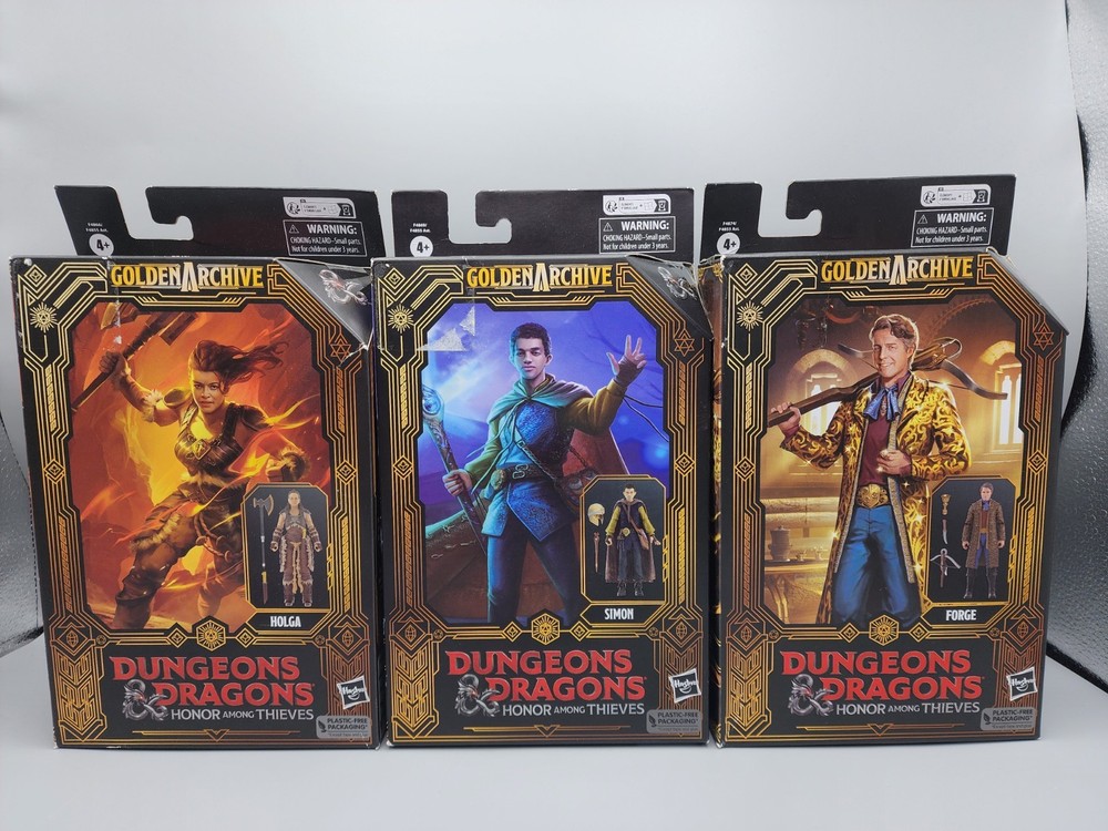 Dungeons & Dragons Honor Among Thieves Golden Archive – SIMON, FORGE, HOLGA