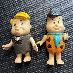 Vintage Lot 11 Pvc Figures Flintstones, The Muppets, Bugs Bunny, Garfield, ET