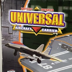 EXCITE UNIVERSAL U.S. Aircraft Carrier 30 In USS Constitution CVN-87 Battery