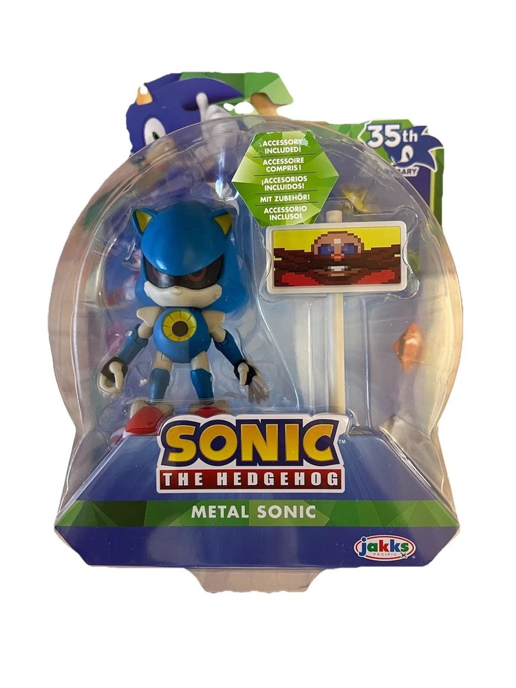 Sonic The Hedgehog 35th Anniversary Metal Sonic 4″ Action Figure 2026 Jakks Toy
