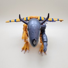 DIGIMON (Vintage 1999) METALGREYMON Greymon 6″ Digivolving [100% COMPLETE]