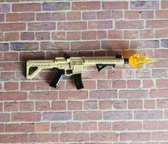 Valaverse Action Force AR Assault Rifle With Removable Clip & Barrel Effect