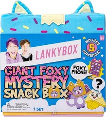 LankyBox Giant Foxy Surprise Snack Box Mystery Blind Box 5 Surprises Inside