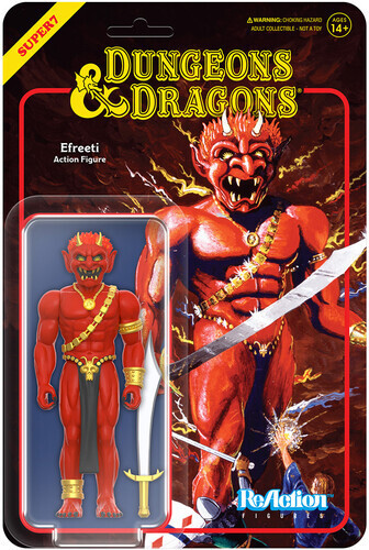 Efreeti Dungeon Master Guide – Wave 1 – ReAction Figures – Super7 – Unpunched