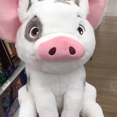 Disney Moana Pua Pig Chicken Shoulder Stuffed Plush Toy Soft Doll Cute Animal