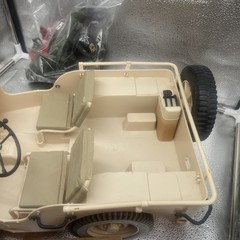 2002 Hasbro 1941 Willys MB Jeep 1:6 Scale 12” Figure Military Vehicle Vintage