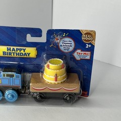 Fisher-Price Thomas & Friends Wooden Railway Real Wood Happy Birthday Thomas