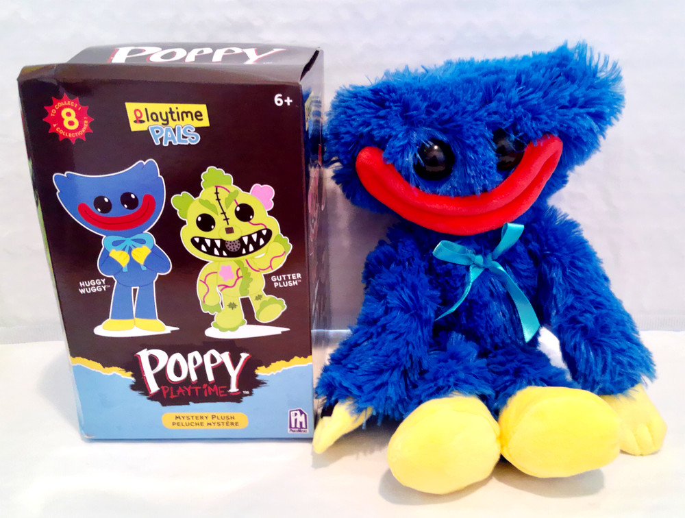 Poppy Playtime Pals Mystery Plush 9.5″ Huggy Figure Horror Halloween –READ–
