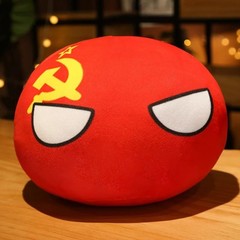 10cm Countryball Plush Toy Polandball Stuffed Pendant USA UK Japan France