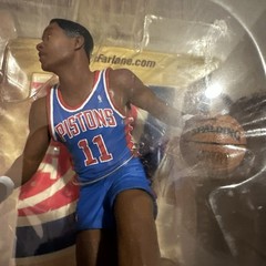 RARE McFarlane NBA Legends Series 2: ISIAH THOMAS Detroit Pistons blue VARIANT