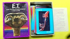 Vintage 1982 Parker Brothers E.T Extra Terrestrial Card Game Complete* Used